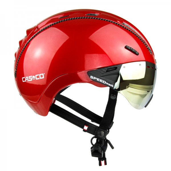 ROADSTER Plus red - a bike cycling helmet for stylish biker