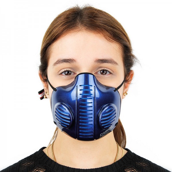 CASCO Mask 2.0 Blau Metallic