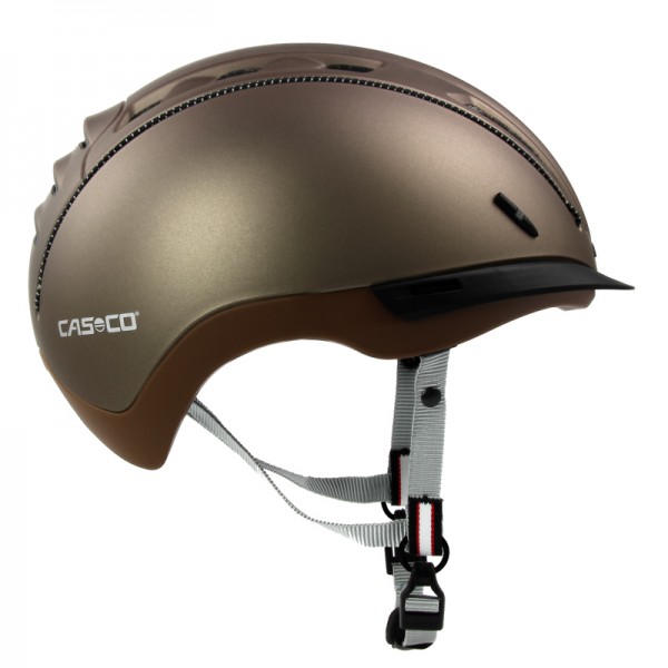 Casco Roadster olive - the bike helmet for e-bikes convinces with a slim wearing shape
