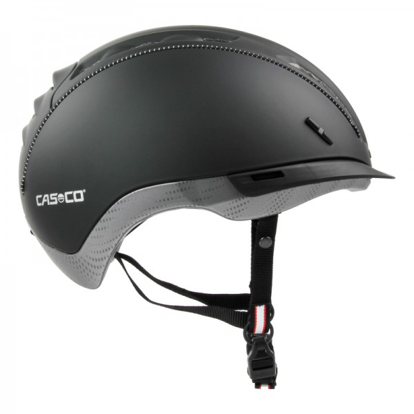 Casco Roadster black - the bike helmet for e-bikes convinces with a slim wearing shape