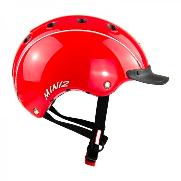 Kids bike helmet Mini 2 in coral red